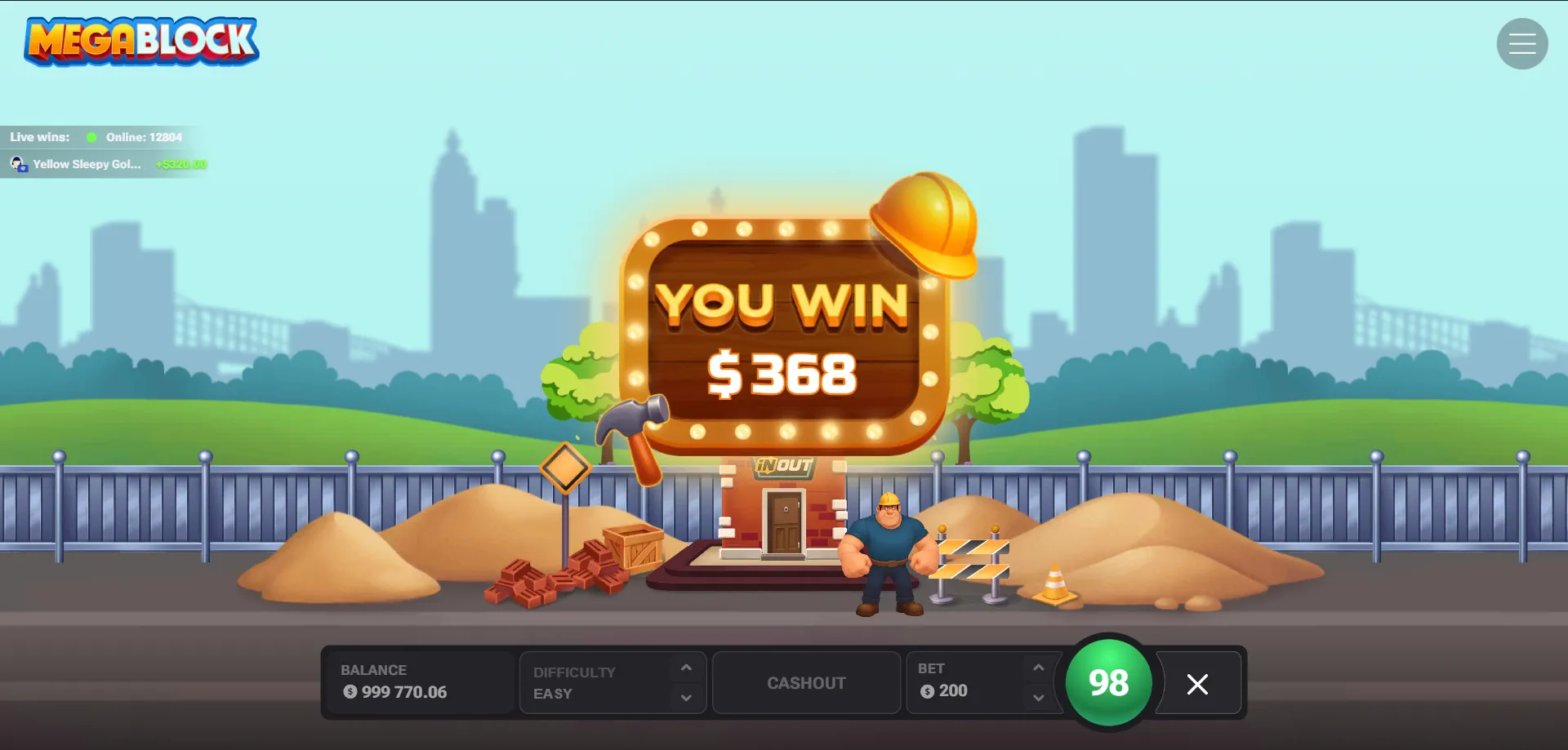 MegaBlock regisztráció és első lépések online kaszinóban
